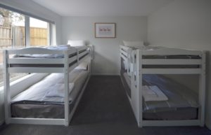 Bunk room, Kangaroo Bay House, hobart accommodation, self contained accommodation hobart, accommodation tasmania