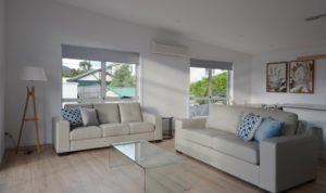 Living room, Kangaroo Bay House, hobart accommodation, self contained accommodation hobart, accommodation tasmania