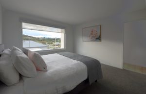 Master Bedroom, Kangaroo Bay House, hobart accommodation, self contained accommodation hobart, accommodation tasmania